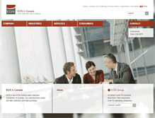 Tablet Screenshot of eos-canada.com